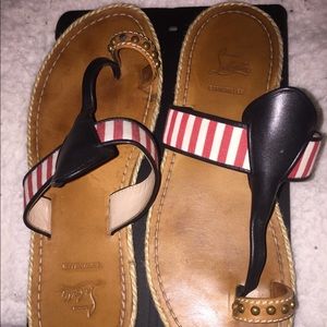 Christian Louboutin Hola Nina Flat Sansals